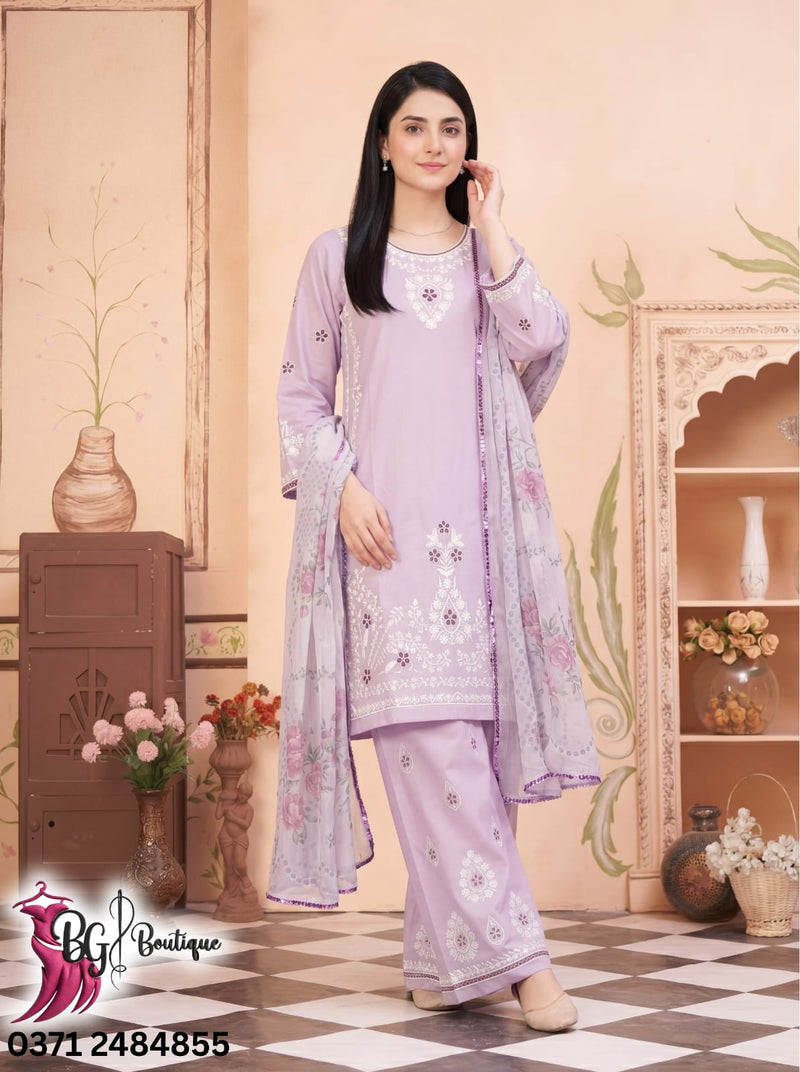 Unstitched 3 Piece Suit