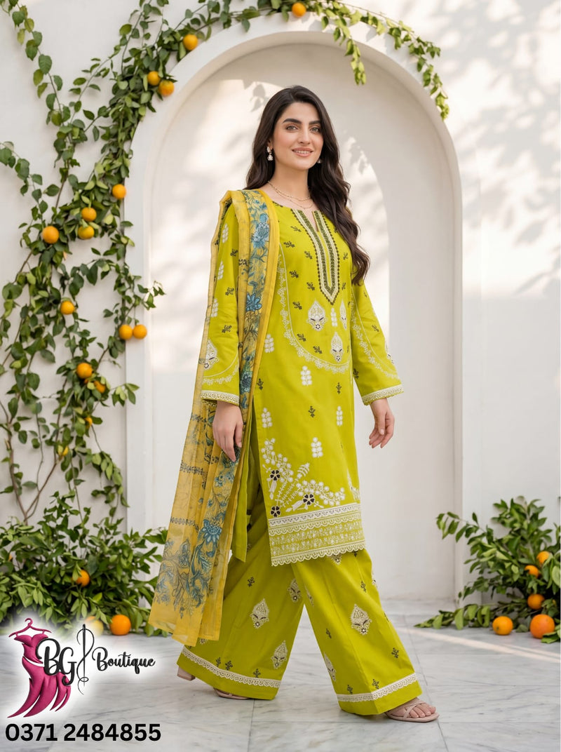 Unstitched 3 Piece Suit
